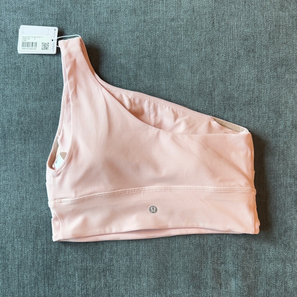 lululemon athletica Pink One-Shoulder Bra